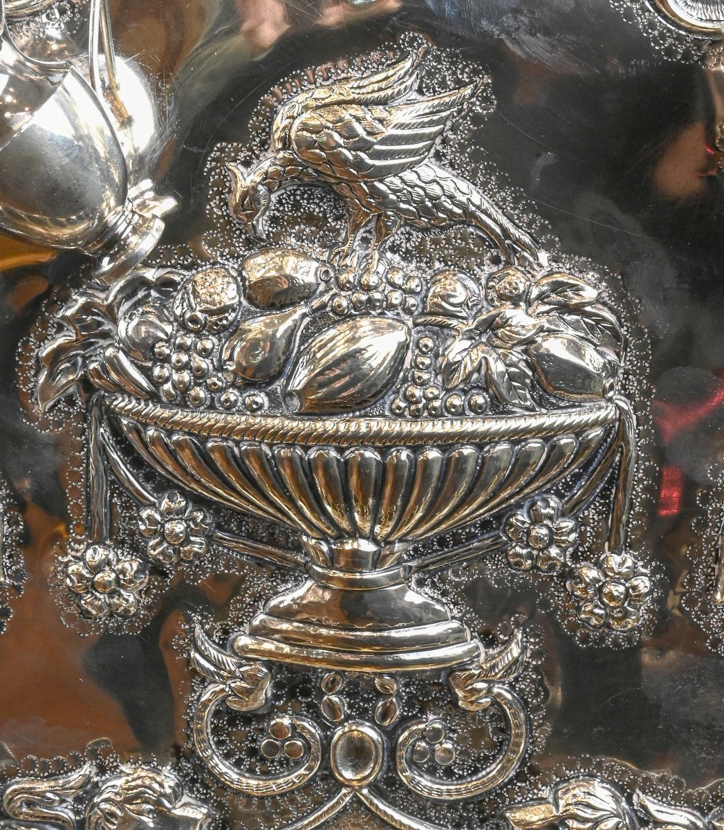 Lampada Hanukkah in Argento - Polonia XIX Secolo -photo-4